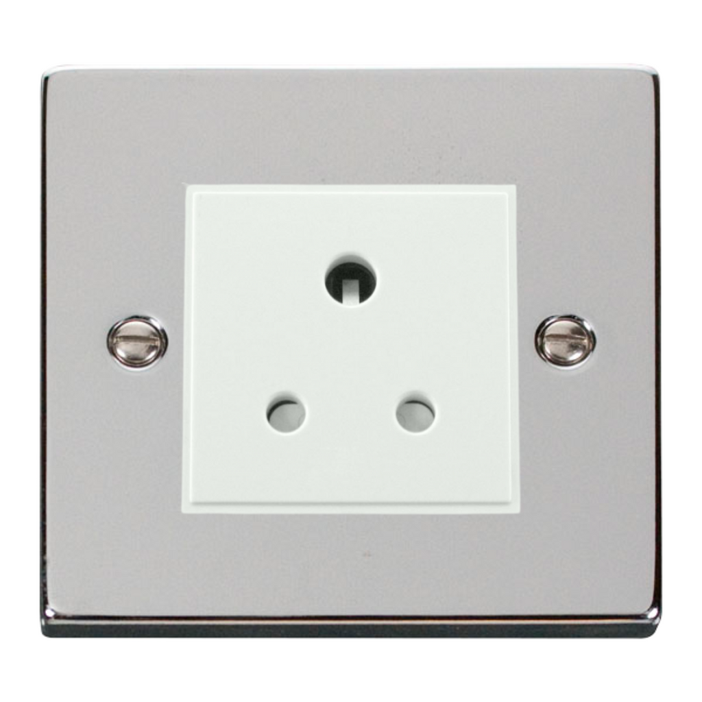Z-Wave Smart Dimmer Socket - 1 Gang - Polished Chrome