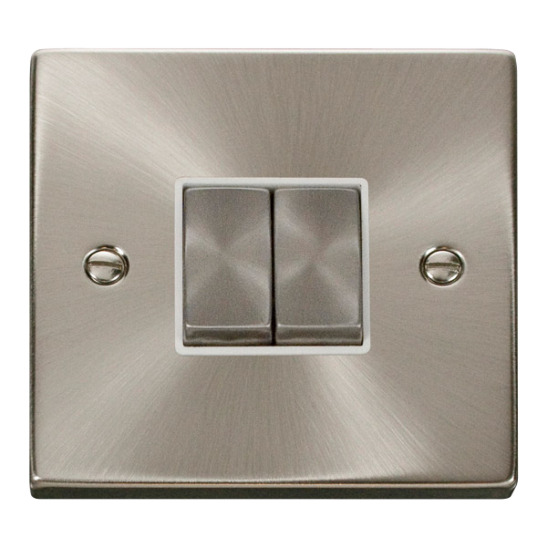 Z-Wave Smart Dimmer Switch in Satin Chrome