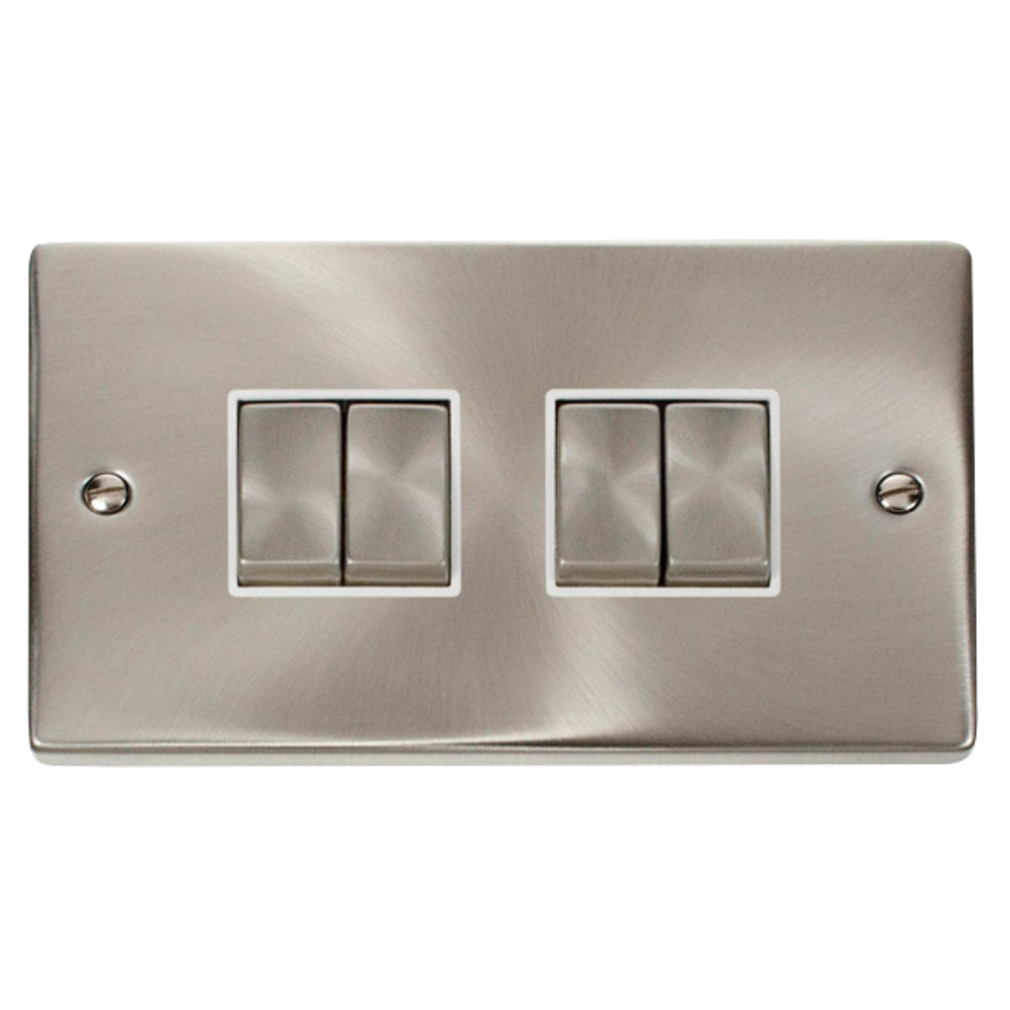 Z-Wave Smart Dimmer Switch in Satin Chrome