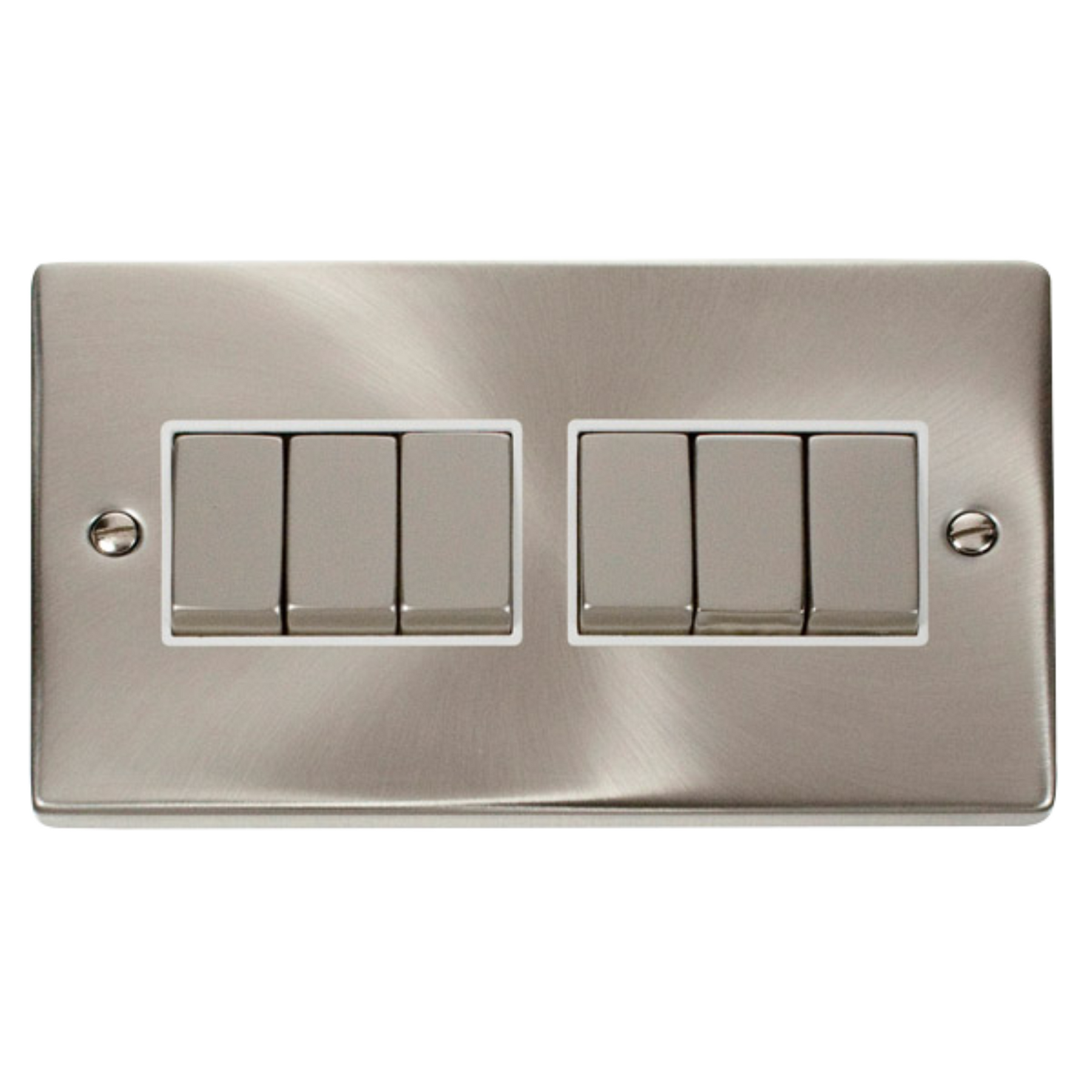 Z-Wave Smart Dimmer Switch in Satin Chrome