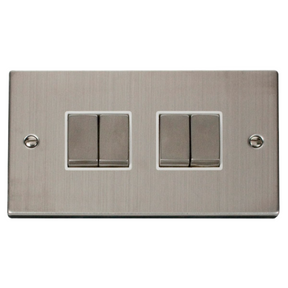 Z-Wave Smart Dimmer Switch in Stainless Steel