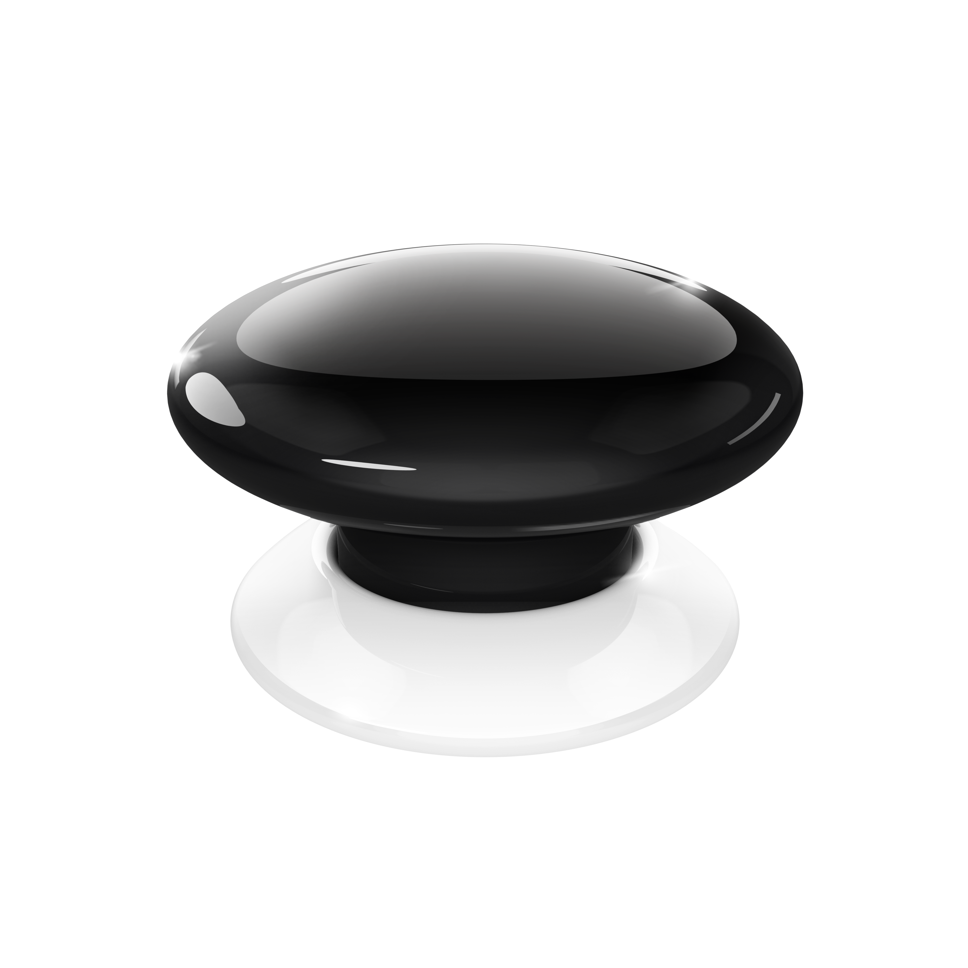 Smart Home Button Controller Black PNG
