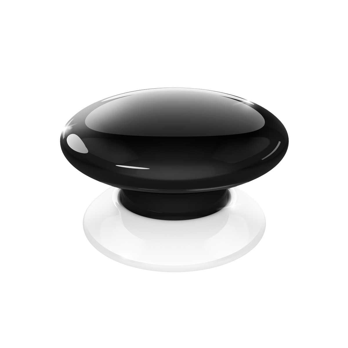 Smart Home Button Controller Black PNG
