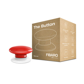 Smart Home Button Controller Red with packaging