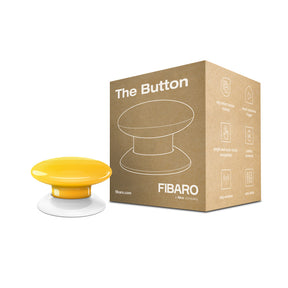 Smart Home Button Controller Yellow with packaging