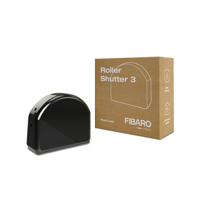 FIBARO Roller Shutter Precise positioning of blinds, garage doors with packaging